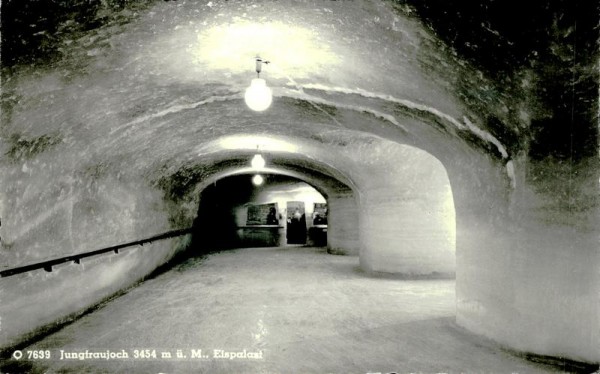 Eispalast, Jungfraujoch Vorderseite