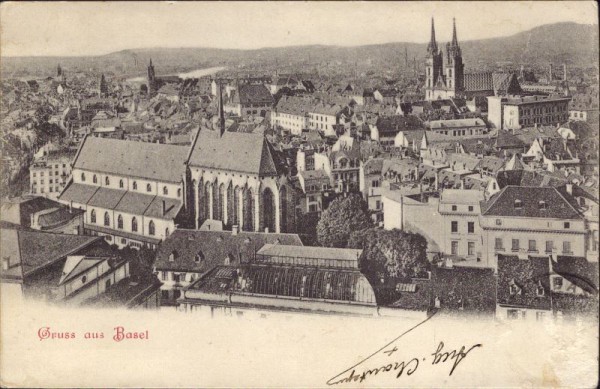 Gruss aus Basel. 1903