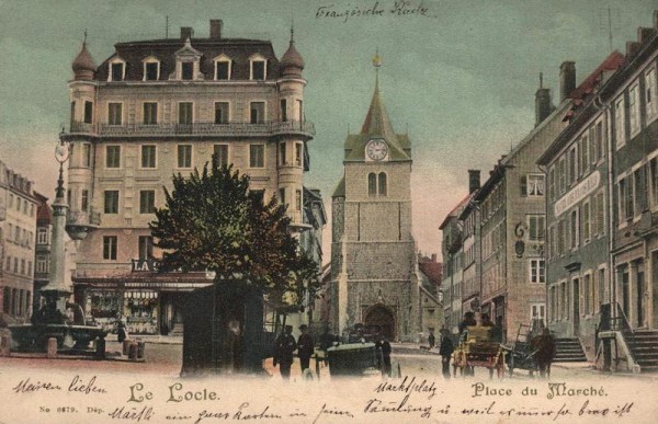 Le Locle. Palace du Marché Vorderseite