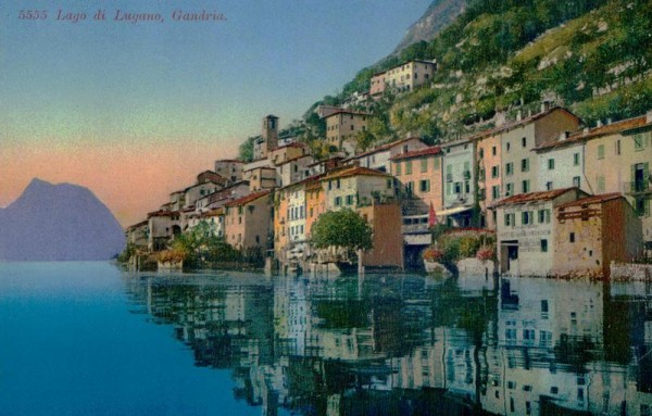 Lago di Lugano - Gandria Vorderseite