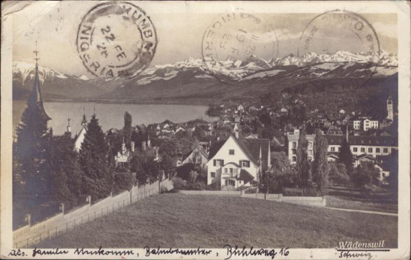 Wädenswil. 1928