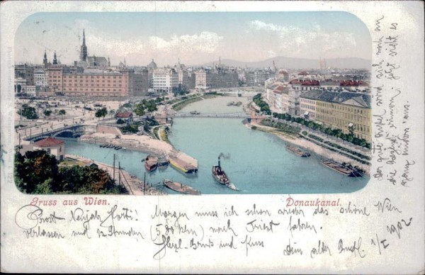 Gruss aus Wien Vorderseite