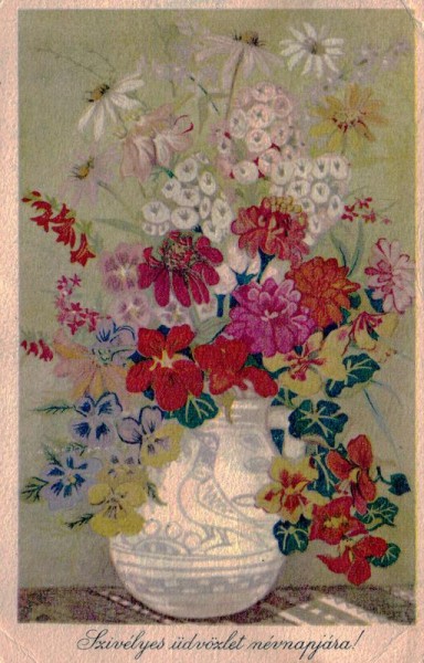 Der Kandidat für eine Wohltätigkeitsorganisation / Lxinélyes üdvöxlet névnjàsa Vorderseite