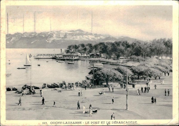 Ouchy - Lausanne Vorderseite