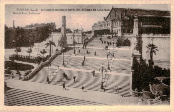 Bahnhof Marseille-Saint-Charles Vorderseite