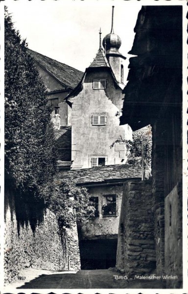 Brig, Malerischer Winkel Vorderseite
