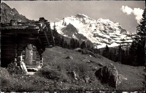 Wengen - Jungfrau (4158 m) Vorderseite