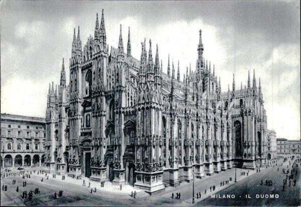 Milano - Il Duomo Vorderseite