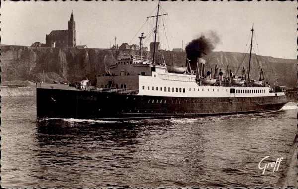 Dieppe, S.S Londres Vorderseite