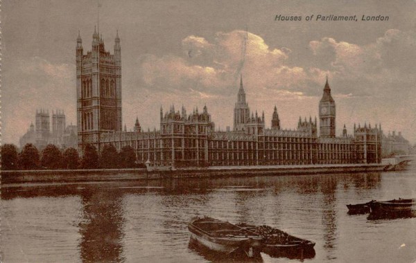 Houses of Parliament (London) Vorderseite