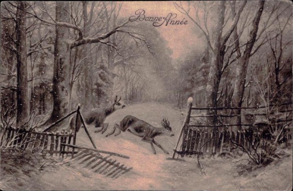 Bonne Année Vorderseite