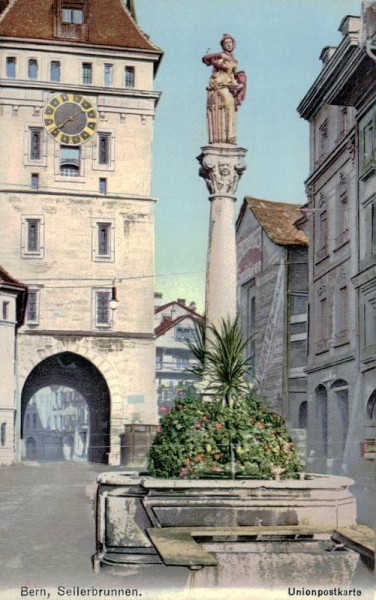 Bern, Seilerbrunnen Vorderseite