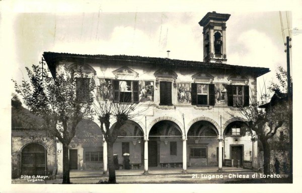 Lugano, Chiesa di Loreto Vorderseite