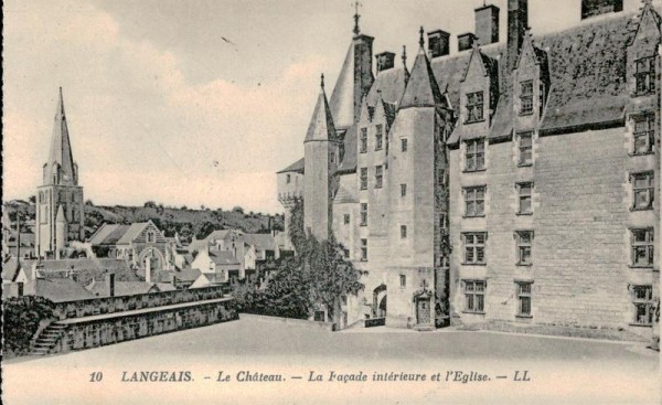 Château de Langeais Vorderseite