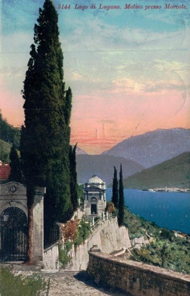 Lago di Lugano, Motivo presso Morcote Vorderseite