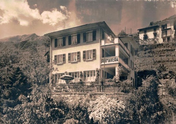 Brisssago, Pensione Ristorante Primavera Vorderseite