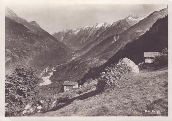 Das Bergell Vorderseite