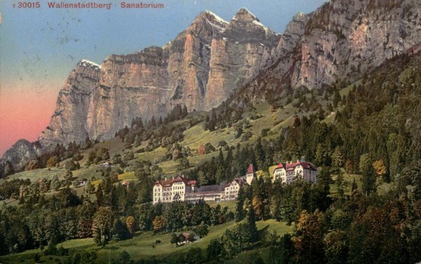 Wallenstadterberg, Sanatorium Vorderseite