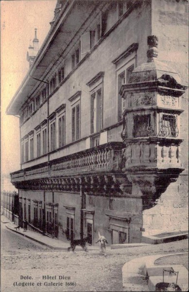 Dole - Hotel Dieu Vorderseite