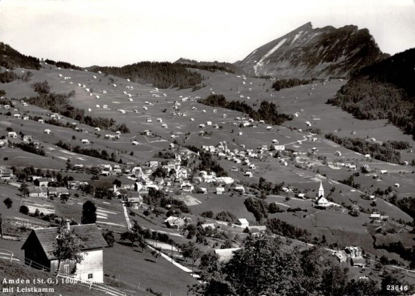 Amden mit Leistkamm Vorderseite