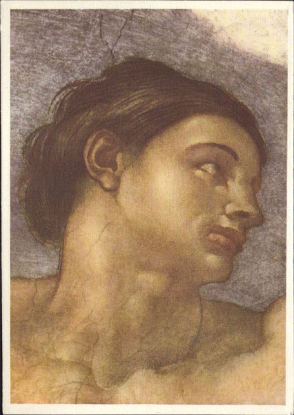 Michelangelo, Kopf des Adam