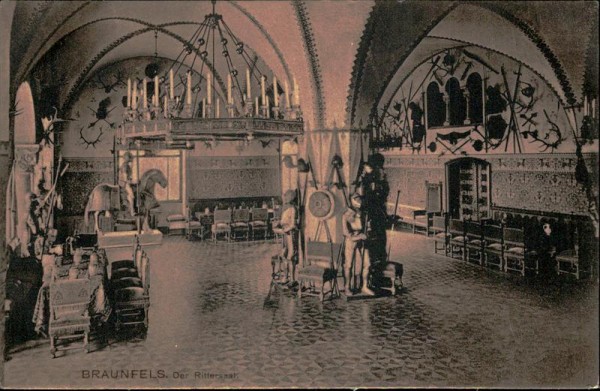 Schloss Braunfels/Rittersaal Vorderseite