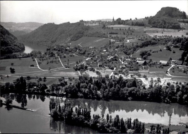 Rüdlingen, Flugaufnahme Vorderseite