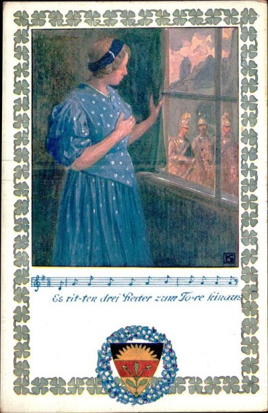 Es ritten drei Reiter zum Tore hinaus... Vorderseite