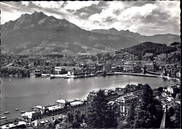Luzern mit Pilatus Vorderseite