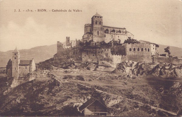 Sion - Cathédrale de Valère. 1922