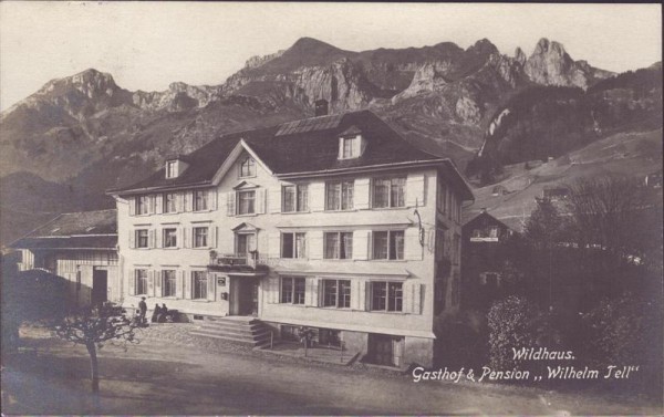 Wildhaus, Gasthof & Pension Wilhelm Tell Vorderseite