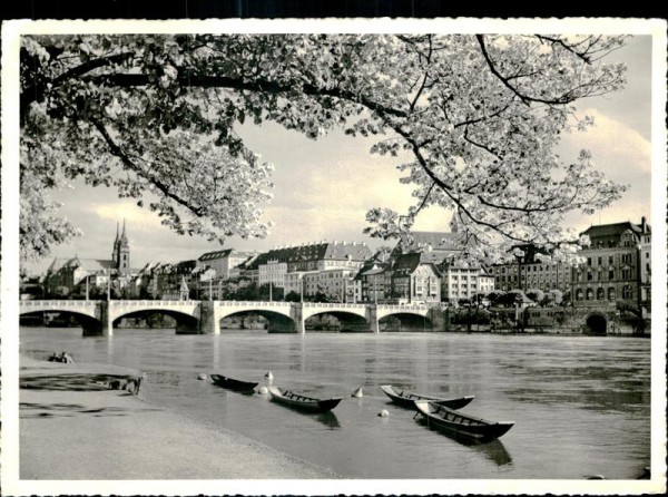 Basel/Mittlere Rheinbrücke Vorderseite