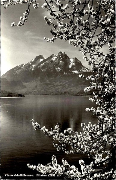 Vierwaldstättersee - Pilatus (2132 m) Vorderseite