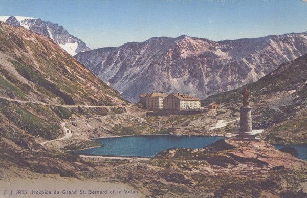 Hospice du Grand Bernard et le Velan Vorderseite