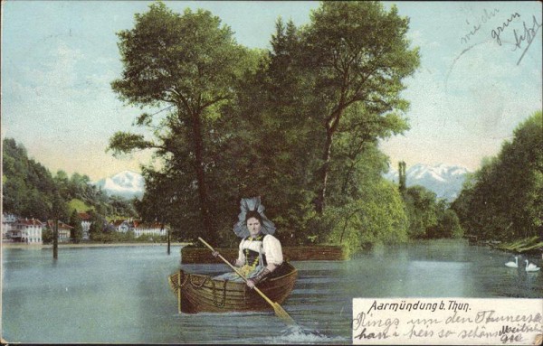 AArmündung bei Thun Vorderseite