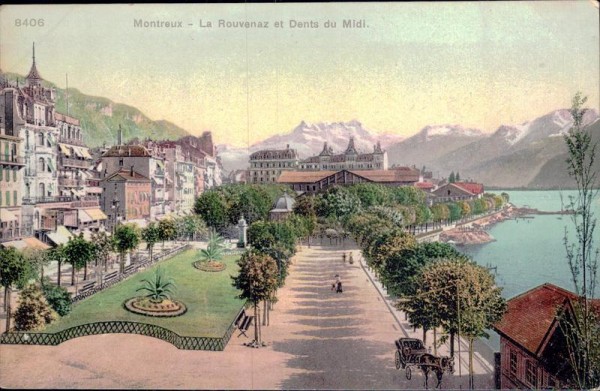 Montreux - La Rouvenaz et Dents du Midi Vorderseite