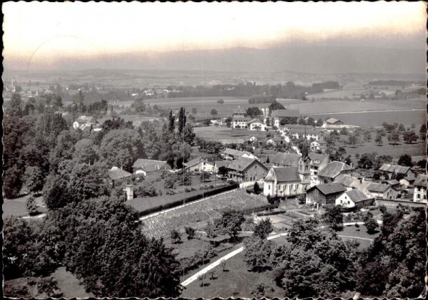 Echichens, Flugaufnahme Vorderseite
