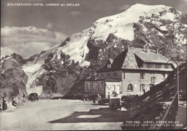 Stilfser Joch/Passo dello Stelvio Vorderseite