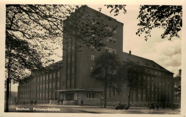 Bochum, Polizeipräsidium Vorderseite