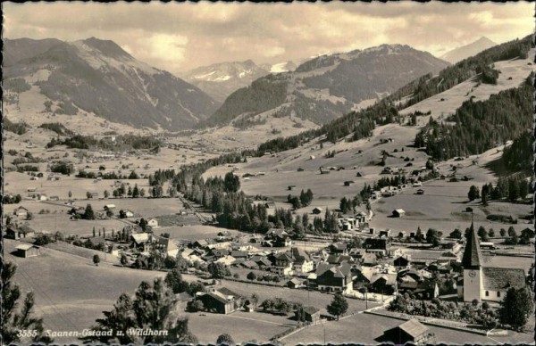 Saanen-Gstaad und Wildhorn Vorderseite