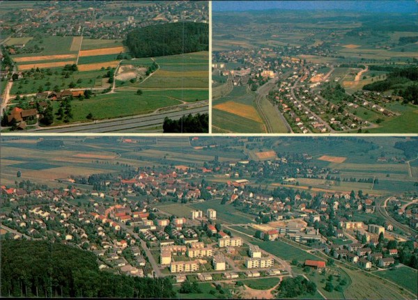 Seuzach, Flugaufnahme Vorderseite