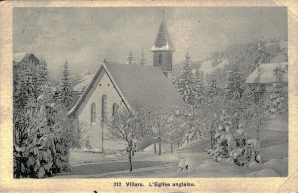 Villars, L'Eglise anglaise Vorderseite