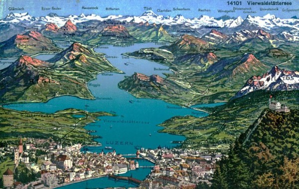 Vierwaldstättersee Vorderseite