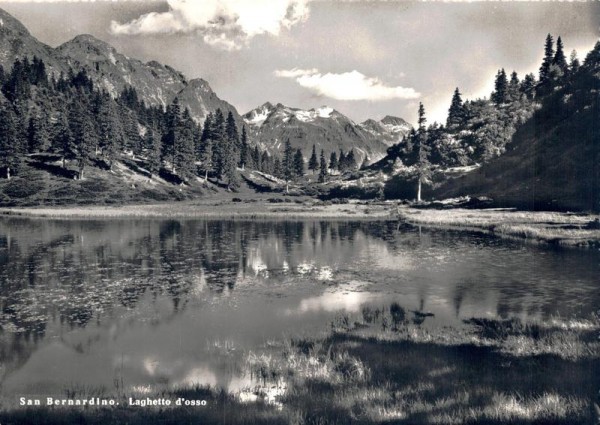 San Bernadino, Laghetto d'osso Vorderseite