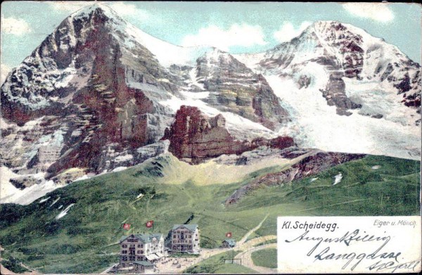 Kleine Scheidegg Vorderseite
