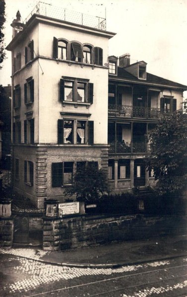 Zürich, Universitätsstrasse - Kantonspital, 1926 Vorderseite