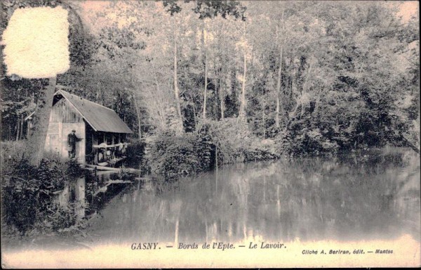 Gasny - Bords de l'Epte. - Le Lavoir Vorderseite