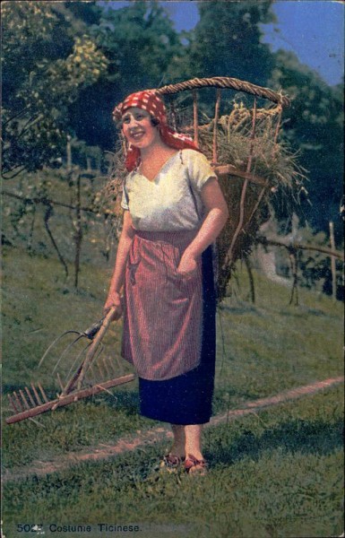 Costume ticinese Vorderseite