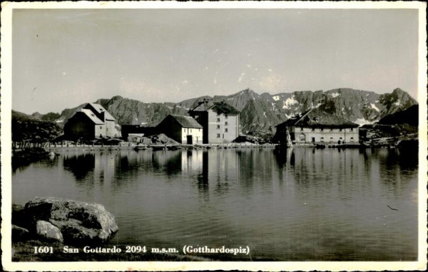 Gotthardpass Vorderseite