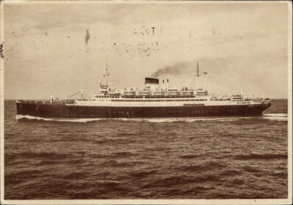 M/N Vulcania, Saturnia Vorderseite